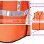 2014 Hot Selling Orange Road Security EN471 Standard Mesh Reflectiing Safety Vest from China