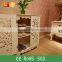 Beautiful Large Living Room Stylish 3 Tiers Wooden Shoe Cabinet With Doors