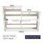 wooden carved plastic movable shabby chic shoe rack