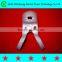 Hot dip galvanized cable socket clevis power line hardware fittings / cable hardware
