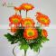 cheap artificial flower for funeral and grave arrangement funeral wreath flower heads