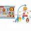 2015 New Design Gifts Musical Electric Baby Mobile Bell Baby Bed Hanging Toy Baby Bed Bell Toys