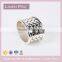 Linen Pro Siver Plated Napkin Rings for Restaurant