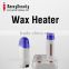 Roll on cartridge wax twin heater for hair removal