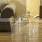 5 piece acrylic riser mirrored, display rack, plexiglass riser