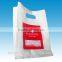 Custom printed die cut handle pe plastic retail shopping bags