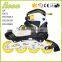 wholesale chrome bearing yellow kids roller skate shoes