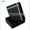 luxury drawer paper box with color pull ribbon and customized logo
