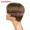 Wigs Women Party Sexy Short Straight Brown Mixed Synthetic Hair Full Wig