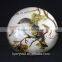 wholesale beautiful round bird glass paperweight
