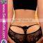 Sexy Lady Transparent Girl Underwear Panty Models Black