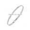 Memories Bangles With Customize Design Word 'BE HAPPY' With 4mm/7mm Width