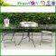Classic Folding Iron Outdoor Garden Set