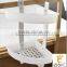 Two-double Triangle Style Multipurpose Plastic Shelves Plastic Storage Shelves