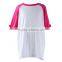 2016 KAIYO wholesale children's boutique clothing ruffle raglan shirt baby girls top design toddler clothes