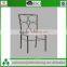 metal frame foam cushion pu or cloth surface dining room furniture chair