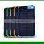 5000mAh Solar Panel Portable Solar Charger Mobile Power Bank 5v 2a For iPhone 6 Plus For Samsung Android Smartphone