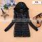 high quality women's mid thigh length winter thick jacket ladies warm long padded coat