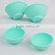 Portable silicone folding baby feeding bowl