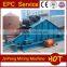 High efficiency vibrating screen for silica sand powder