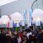 outdoor decoration standing balloon ,colorful inflatable standing balloon with LED light