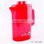 2.2L plastic water jug with jug spout