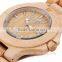 Watches men 100% Eco-friendly wooden watch mixed color sandalwood pure wooden wristwatch