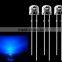 Straw Hat 5mm LED Diode Blue Light Emitting Diode Lamp (Wide Angle)