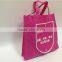 80gsm PP Non woven Foldable Bag printing 1 color logo, folding non woven bag
