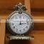 Retro vintage brass pocket watches with horses