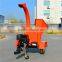 13hp gasoline engine mini mobile wood chipper