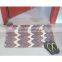 New style polyester leaf printed home decorative bath rugs
