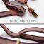 Fashion Men's Elastic SUSPENDERS Y Shape Leather & Clip Convertible