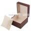 2016 Cheap Rufous Wooden Watch Boxes high quality watch packaging box display