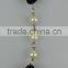 Thick bead imitation pearl necklace for girl