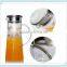 High borosilicate double wall glass teapot new desin double wall glass tea infuser for sale