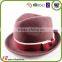 fashion 100% Australian wool hat wool trilby hat