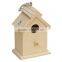 china factory FSC&BSCI natural home garden wooden pet cages bird house
