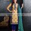 Designer Glass Cotton Salwar Kameez For Women