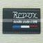 Custom logo leather clothing tags for casual jeans