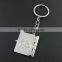 Engraved Silver Picture Frame Keychain