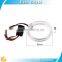 EB 2x80MM 2LED Angel Eyes Headlight cr light led halo light Bulb Halo Ring Lamp Light 9-30V
