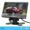 Good Quality 800*480 2 Channel AV Input Table Monitor 7 Inch Car Monitor XY-2073