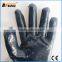 Full Coated Nitrile Dipped Interlock Liner Waterproof Glove with Safety Cuff