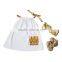 Pillowcase Dress Set.Including Top , Headband And Shoes.Tassel Element