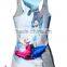 Wholesale Tank Top Frozen moive 3D print ladies tank top