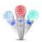 portable Bio RF Skin 3Mhz 3 Lights LED Photon Ultrasonic Facial Massager