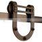 North American market sliding U shaped barn door hardware hanging rollers