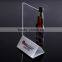 Factory hot sell 3-5mm thickness clear acrylic book document holder