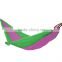 2017 High quality logo customized Single Person Outdoor Camping Hammock